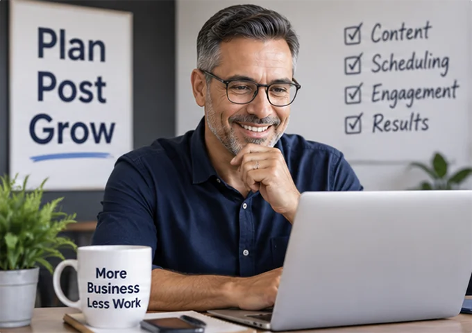 save-time Save Time with Professional Social Media Management